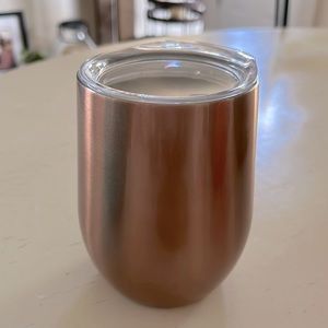 Rose Gold Wine Tumbler